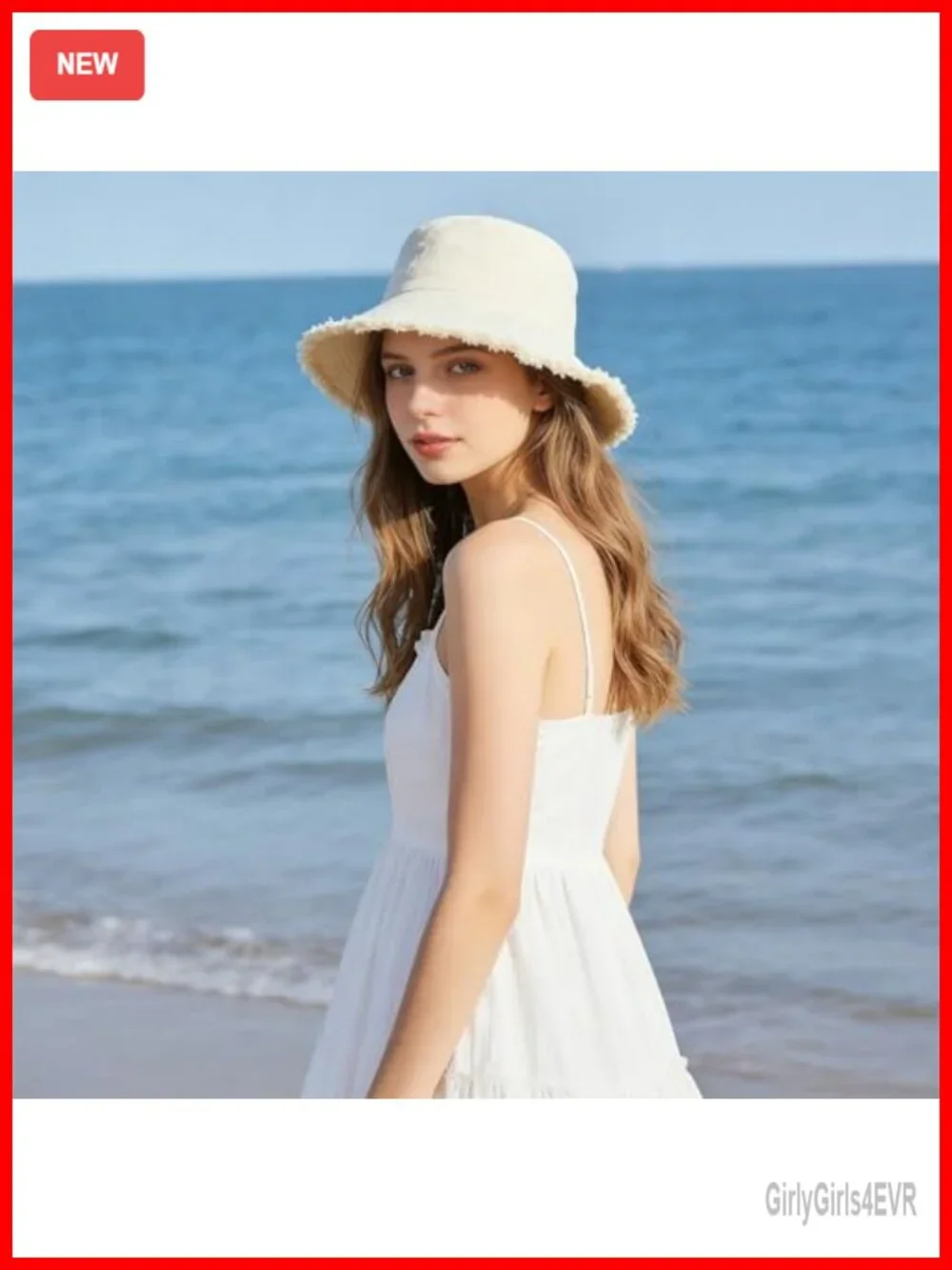 Wide Brim Bucket Hat UPF 50+ Sun Protection Packable Cotton Travel Hat